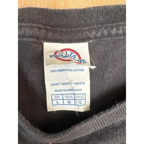 Mens Pittsburgh Hockey Established 1961 T‎ Shirt Black Zucker 16 Size L - Picture 5 of 8